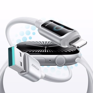 USB-kaapeli Joyroom S-A55 USB-A - Lightning 3 A 1,2 m valkoinen