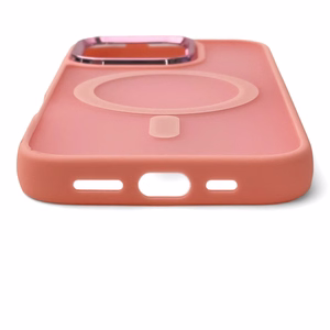 MagSafe-yhteensopiva muotisuojakuori iPhone 17:lle - vaaleanpunainen