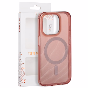 Tecto Shield Desert Mag -suojakuori mallille iPhone 15 Pro 6,1", terrakotanvärinen