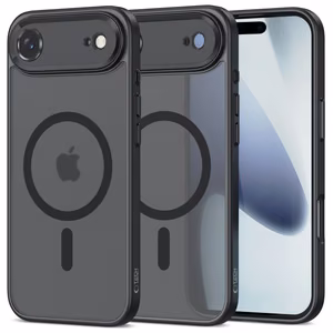 Tech-Protect MagCam MagSafe Suojakuori iPhone 17 Air:lle - Matta Musta