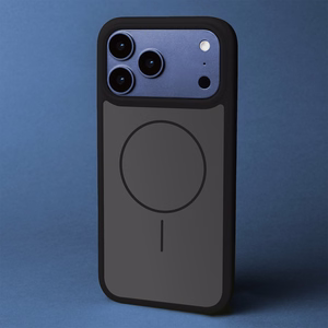 Frame Thin Mag Suojakuori iPhone 16 Pro Max 6,9":lle musta