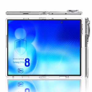3mk Armor Case -suojakuori Samsung Galaxy Z Fold 8 Widelle, läpinäkyvä