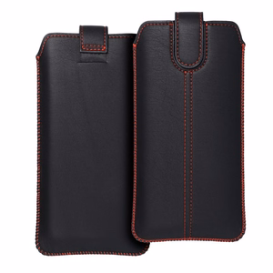 Slip-in phone case sleeve for iPhone 12 / 12 PRO / Samsung Xcover 5/ S21 5G/ NOTE/NOTE 2/NOTE 3 Ultra Slim M4 black