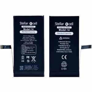 StellarXcell Diagnostic -akku Apple iPhone 14 -puhelimeen, 3280 mAh (vakiokapasiteetti + laadukas BMS-kopio)