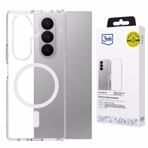 3mk Armor MagCase for Samsung Galaxy Z Fold 7 - Transparent