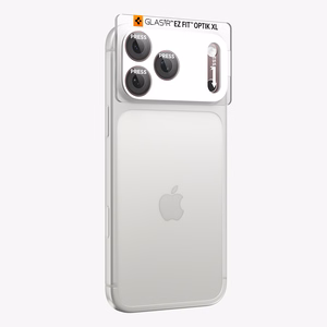 Spigen Optik Pro XL GLAS.TR EZ FIT karkaistu lasi mallille iPhone 18 Pro Max, tumma kirsikanvärinen