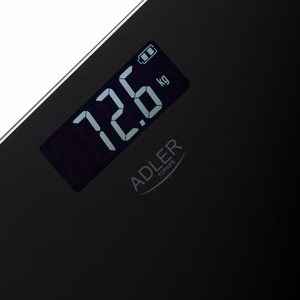 ADLER AD 8194b ladattava henkilövaaka USB-C:llä, musta