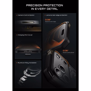 Supcase UB Grip Mag MagSafe -suojakuori iPhone 18 Pro Max / 17 Pro Max – musta