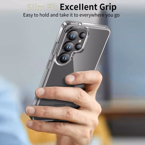 Tech-Protect FlexAir Hybrid Suojakuori Samsung Galaxy S26 Ultralle - läpinäkyvä