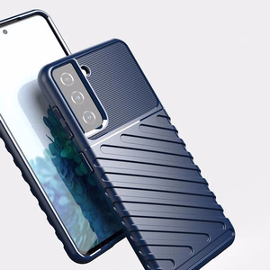 Thunder Case silikoninen panssarikuori Samsung Galaxy S23+:lle - sininen