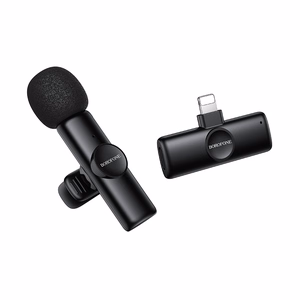 Borofone Lavalier wireless microphone BFK16 Winner Lightning black