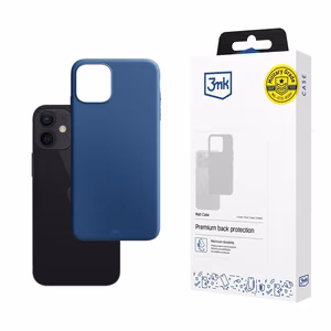 Apple iPhone 12 Mini - 3mk Matt Case suojakuori blueberry