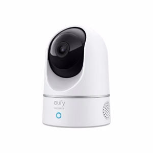 Eufy Indoor Cam 2K Pan & Tilt T8410322 – sisäkäyttöön tarkoitettu turvakamera pöytä- tai kattokiinnityksellä, H.265/H.264, SD enintään 128 GB