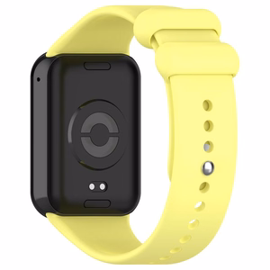 SILIKONIHIHNA MI BAND 8 PRO/M8 PRO (6). KELTAINEN