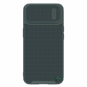 Nillkin Textured S Case iPhone 14 Pro Max panssaroitu suojus, jossa kameran suojus tummanvihreä