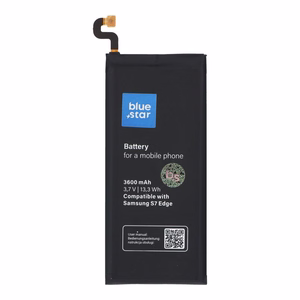 Akku Samsung S7 Edge:lle 3600 mAh Blue Star Premium