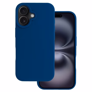 Tel Protect Silicone Premium iPhone 16:lle laivastonsininen