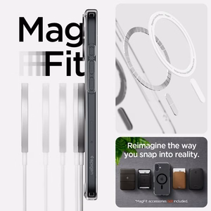 Spigen Ultra Hybrid Mag Suojakuori MagSafella iPhone 16 Pluslle - musta