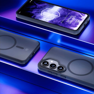3mk Smoke MagCase Samsung Galaxy S25+:lle - musta