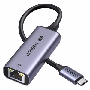 Harmaa Ugreen CM648 USB-C–RJ45-verkkosovitin (25052)