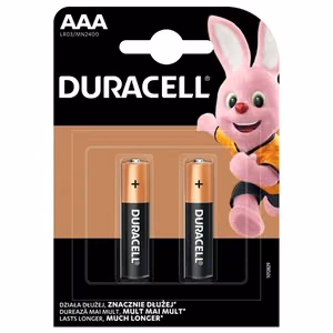 Duracell Basic MN2400 – alkali AAA-paristot, 2 kpl