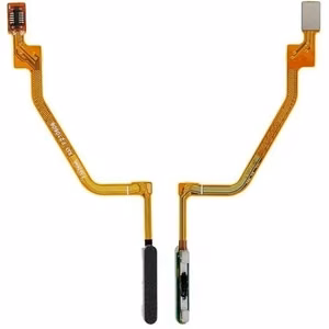 Flex Xiaomi Poco X3/X3 NFC/X3 Pro sormenjälkilukijalla musta ORG
