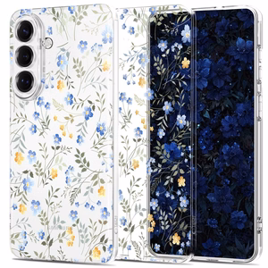 Tech-Protect FlexAir suojakuori Samsung Galaxy S26:lle värikäs kukkainen