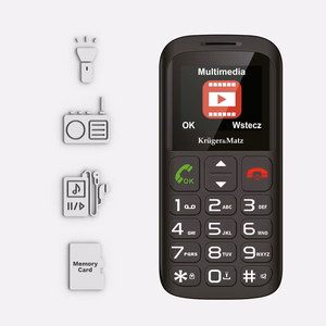 Krüger&Matz Simple 923 – 4G-matkapuhelin senioreille (KM0923-4G)