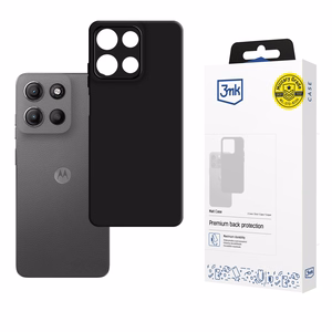 3mk Matt Suojakuori Motorola Moto G15 / G15 Power:lle - mattamusta