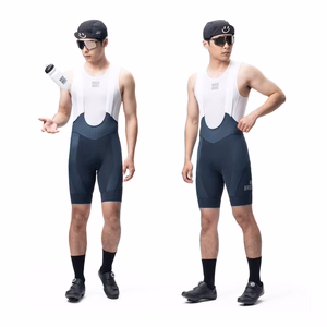 Rockbros YDDK009 Men's Cycling Bib Shorts with Pad Size M - Dark Blue