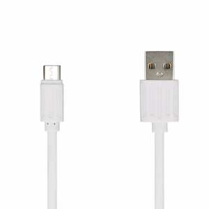Kaapeli - USB - Micro USB - valkoinen (pikalataus)