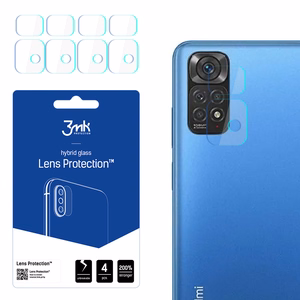 3MK Lens Protect Xiaomi Redmi Note 11s 4G kameran linssin suoja 4 kpl
