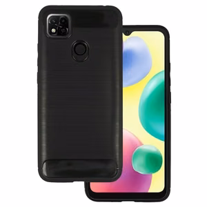 CARBON-takakuori Xiaomi Redmi 10A:lle, musta