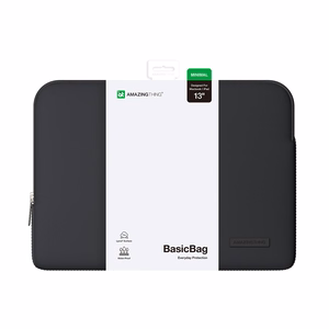 AmazingThing Minimal BasicBag kannettavan tietokoneen laukku MacBook Neo 13" - musta