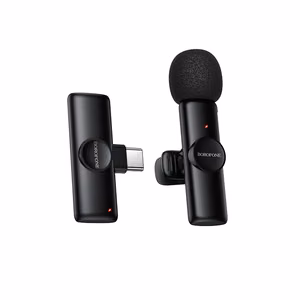 Borofone Lavalier langaton mikrofoni BFK16 Winner Type C musta