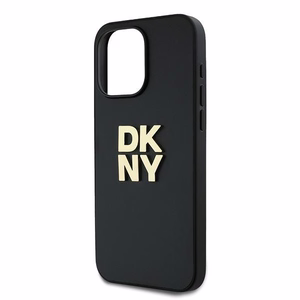 DKNY Wrist Strap Stock Logo Suojakuori iPhone 15 Pro Max:lle - Musta