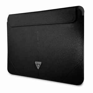 Guess Saffiano Triangle Logo case for a 14" laptop - black