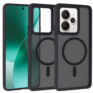 Täysmatta magneettikuori Realme 15/15 Pro 5G musta