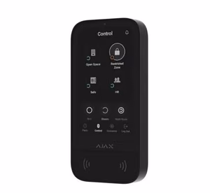 Ajax KeyPad TouchScreen Wireless Security Keypad, Black