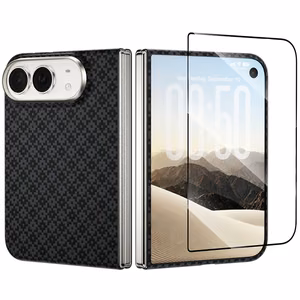 Benks Magnetic Armor Grid Air Grand Combo -magneettinen suojakotelo iPhone Duo -puhelimelle, musta (C.K.FL.AP.BK.B079)