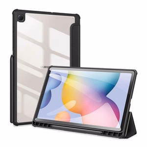 Dux Ducis TOBY -suojakuori kynälokerolla Samsung Tab S6 Lite P610/P613/P615/P619 musta