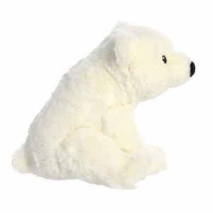 Eco Nation ympäristöystävällinen istuva jääkarhupehmolelu, 19 cm