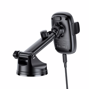 Acefast D49 Car Mount with Wireless Charger for Dashboard - Black