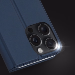 DUX DUCIS Skin Pro Lompakkosuojakuori iPhone 16 Pro Max:lle - sininen