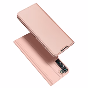 Dux Ducis Skin Pro Holster Cover Samsung Galaxy S22 + (S22 Plus) vaaleanpunainen