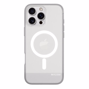 Incase Slim Case -suojakuori MagSafe-tuella iPhone 16 Pro Max -puhelimelle, läpinäkyvä