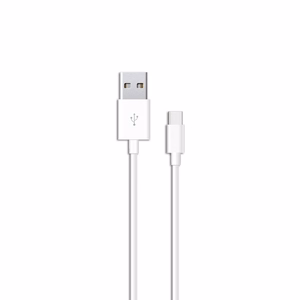 Savio USB – USB type C kaapeli 5A, 1m CL-126 valkoinen