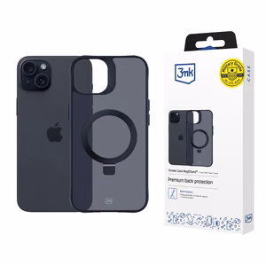 3MK Smoke Case iPhone 15 Plus Magsafe & Stand Suojakuori