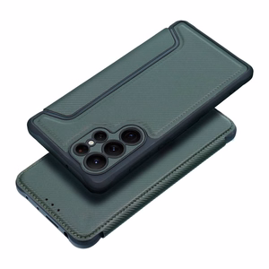 Razor Book -suojakuori Samsung Galaxy A57 5G tummanvihreä