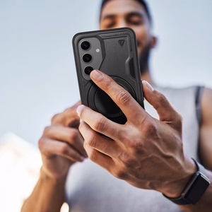 Suojakuori Samsung A57 5G:lle Frost Armor musta